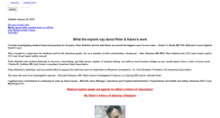 Desktop Screenshot of medfraud.info